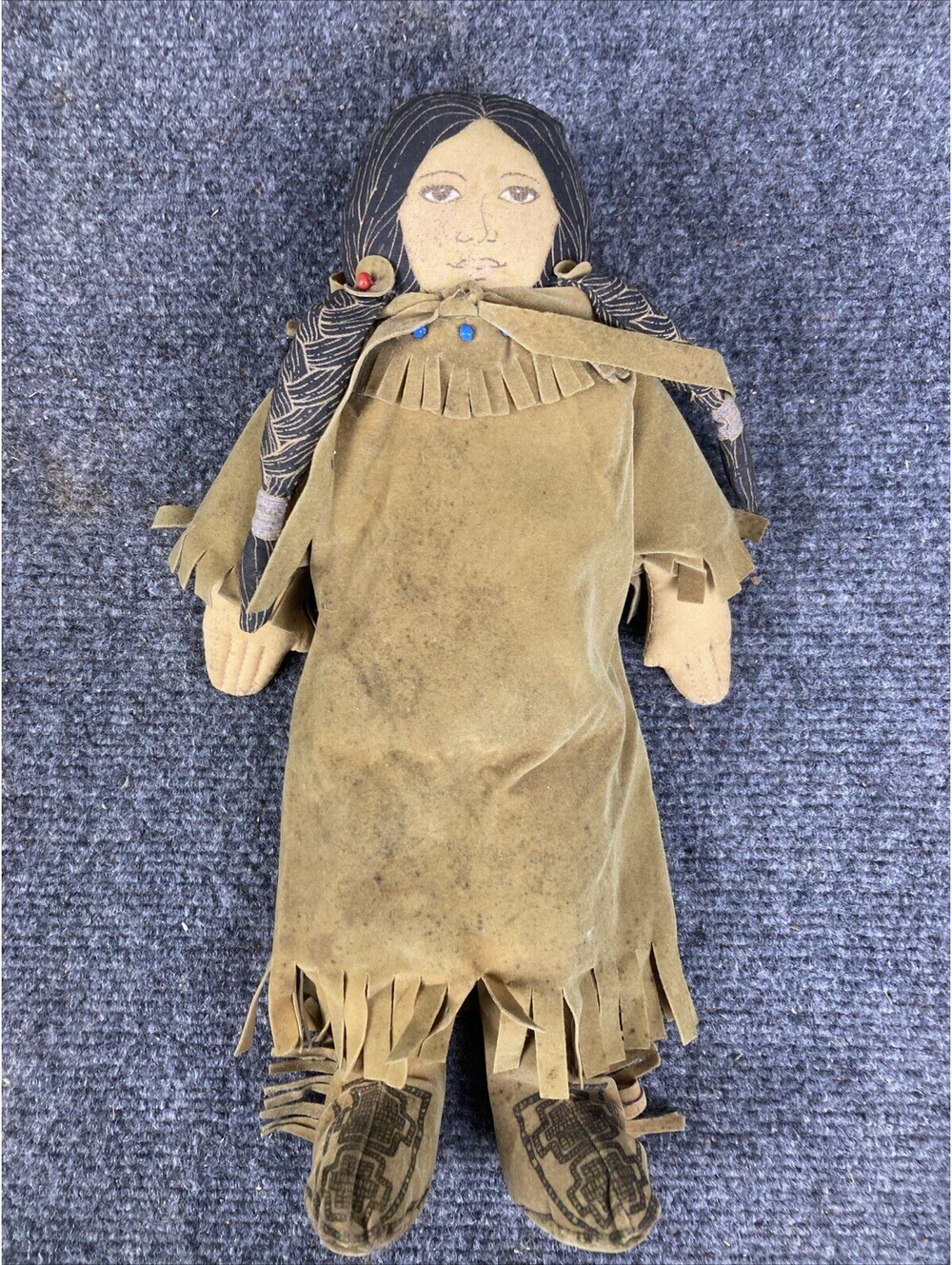 Hallmark American Spirit Collection Sacagawea Indian 12" Doll w/ Baby 2000s